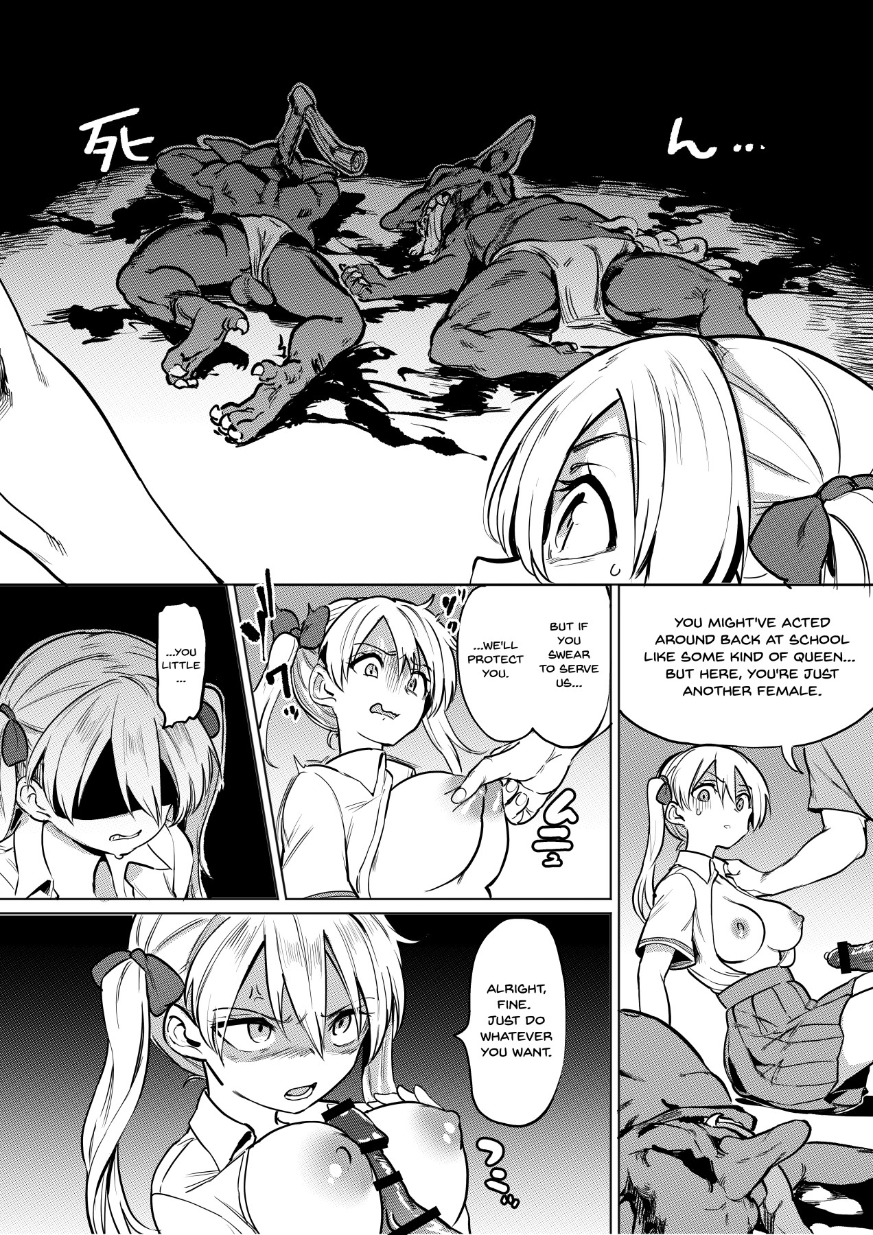 Hentai Manga Comic-Goblin x Schoolgirls x Collapse Cheeky Gal Edition-Read-7